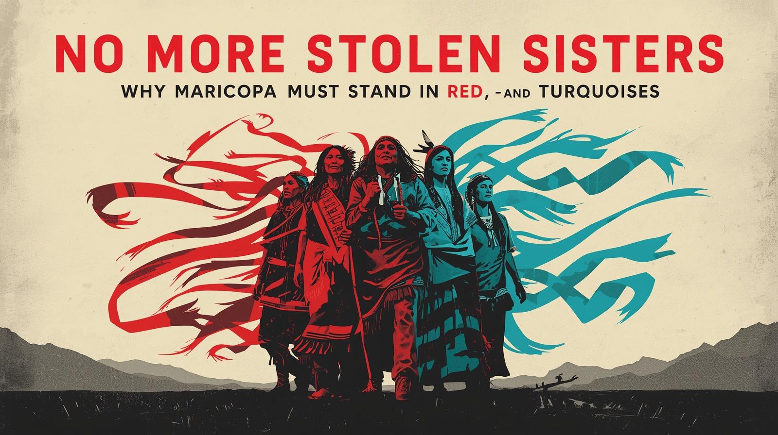 No More Stolen Sisters: Why Maricopa Must Stand in Red — and Turquoise