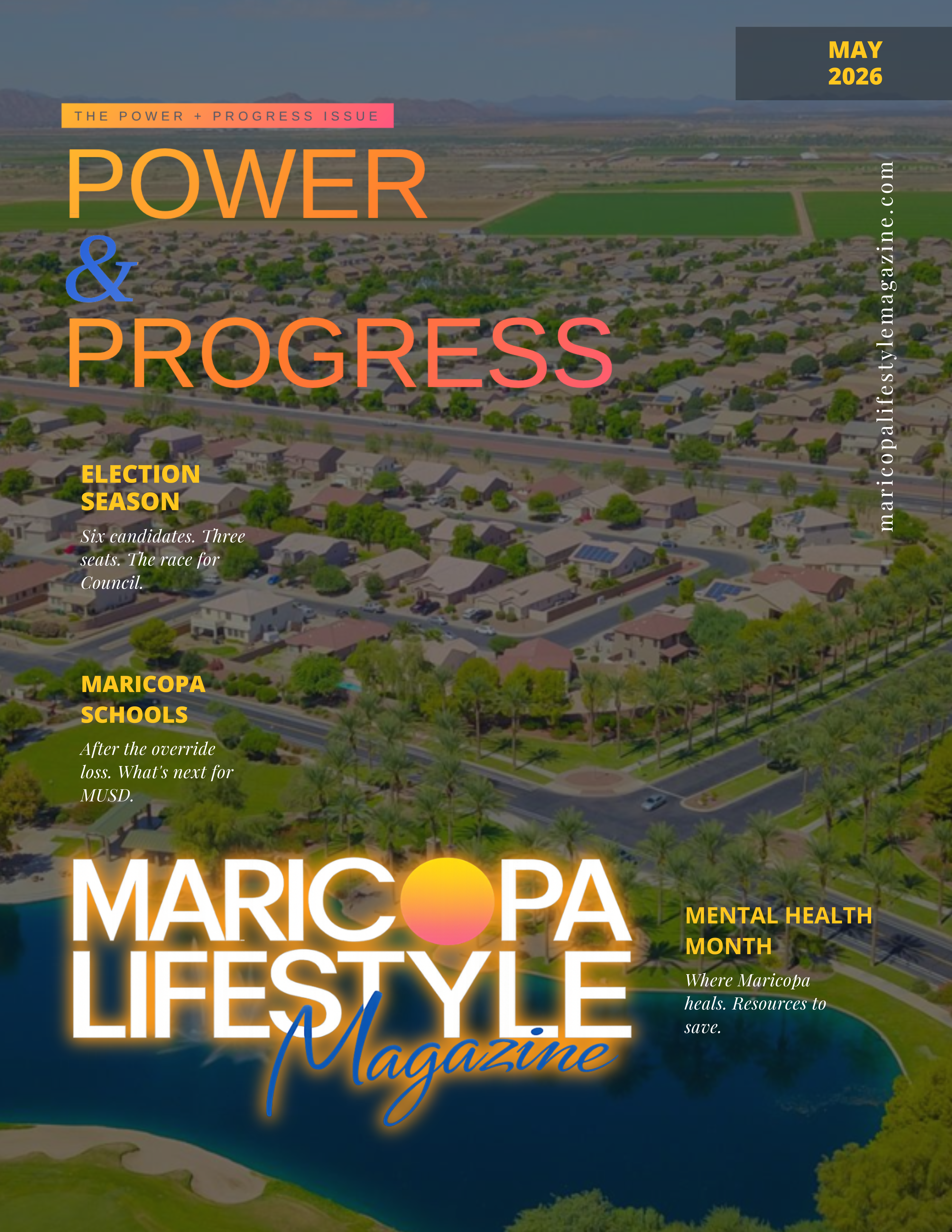 May 2026 Issue: Power & Progress cover
